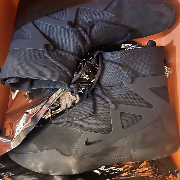 nike air fear of god 1 off noir